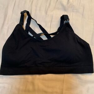 Bamboobies XL Nursing Snap Down Black Bra